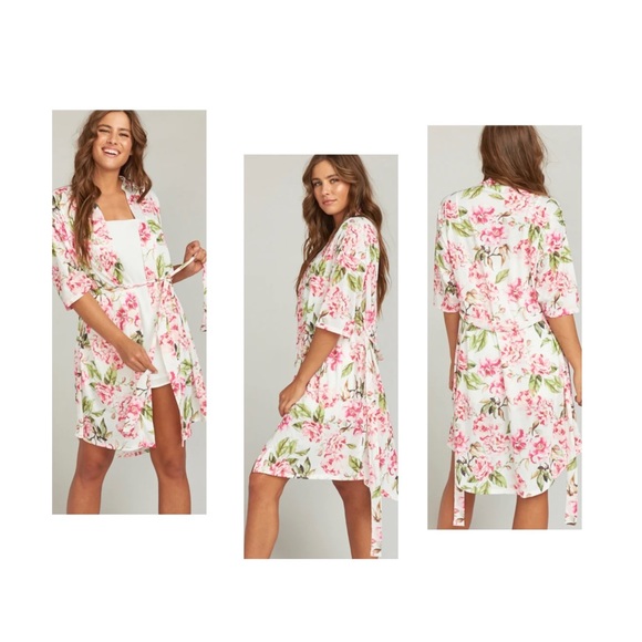 SHOW ME YOUR MUMU GARDEN OF BLOOMS BRIE ROBE - Picture 2 of 12